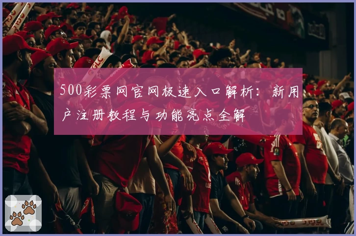 500彩票网官网极速入口解析：新用户注册教程与功能亮点全解